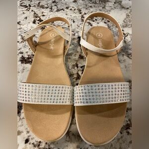 Exclusive Rhinestone Sandals size 4